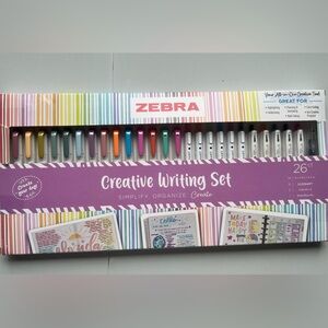 New ZEBRA Pens Creative Writing Set of 26